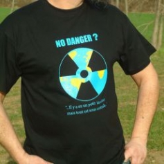 Tee shirt Nucleaire No Danger, Tee Time
